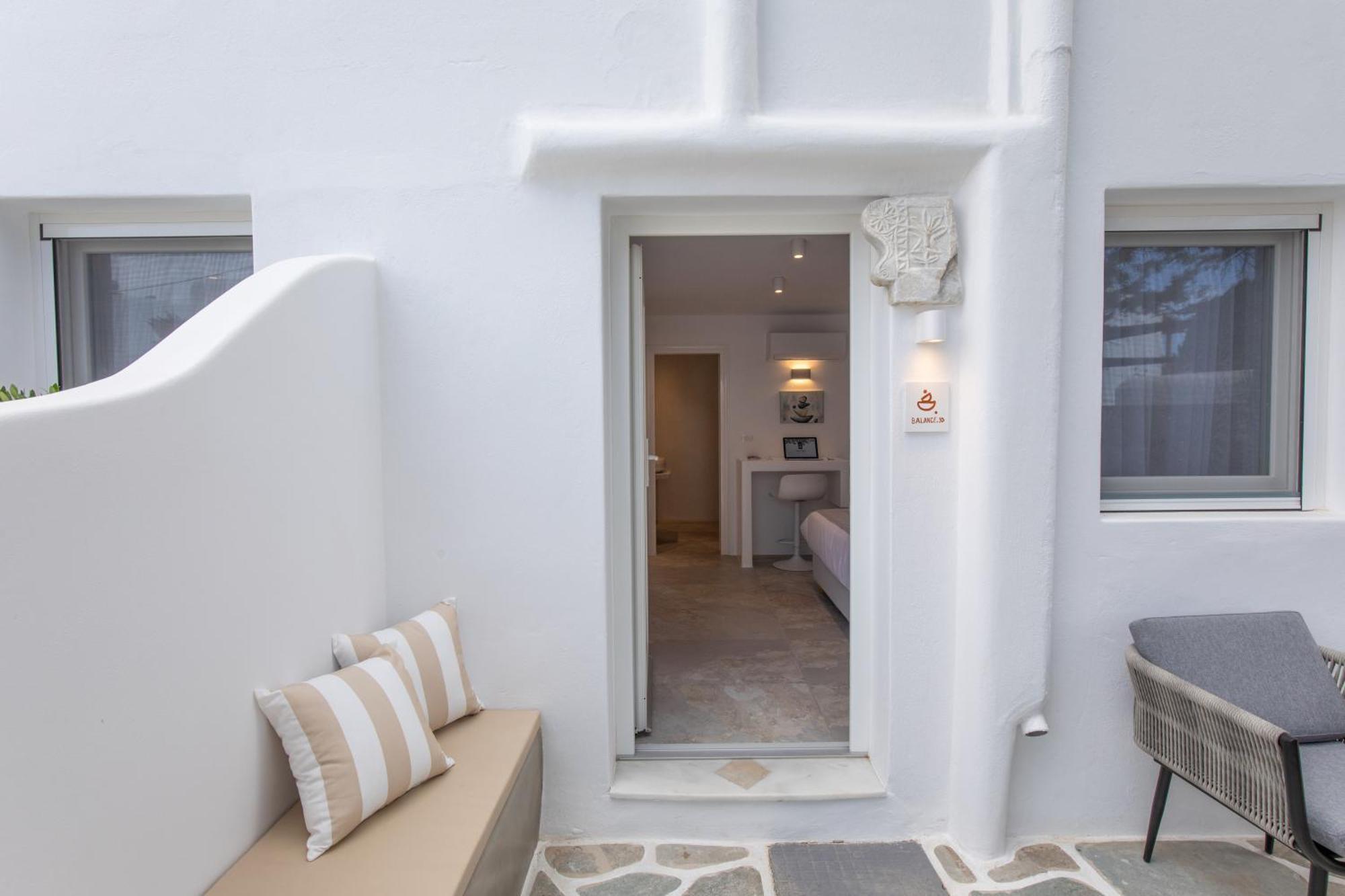 Mytheo Aparthotel Mykonos Town Szoba fotó